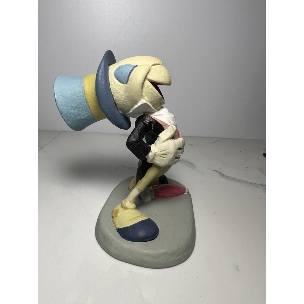 Enesco Ltd Ed Disney Archives Jiminy Cricket Maquette Figurine With Box - Picture 8 of 9